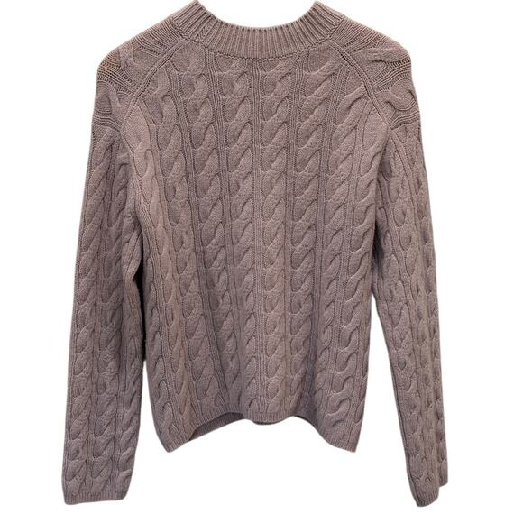 VINCE Twisted Cable Wool & Cashmere-Blend Sweater - Picture 10 of 10